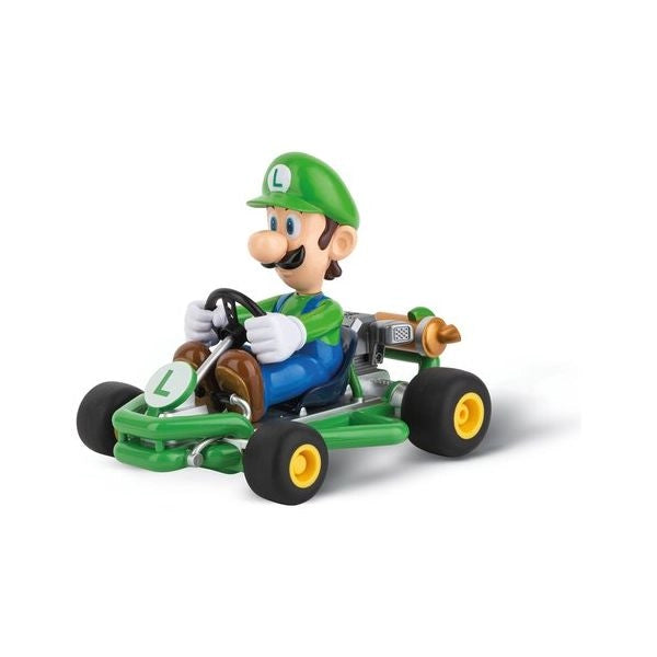Radiocomando carrera toys 370200984 mario kart pipe luigi 2,4 ghz verd