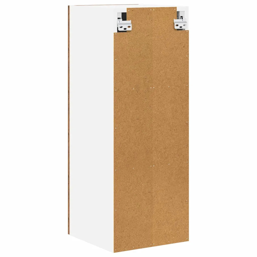 Armadio pensile 2 pcs Legno Antico e Bianco 30 x 31 x 80 cm 884255