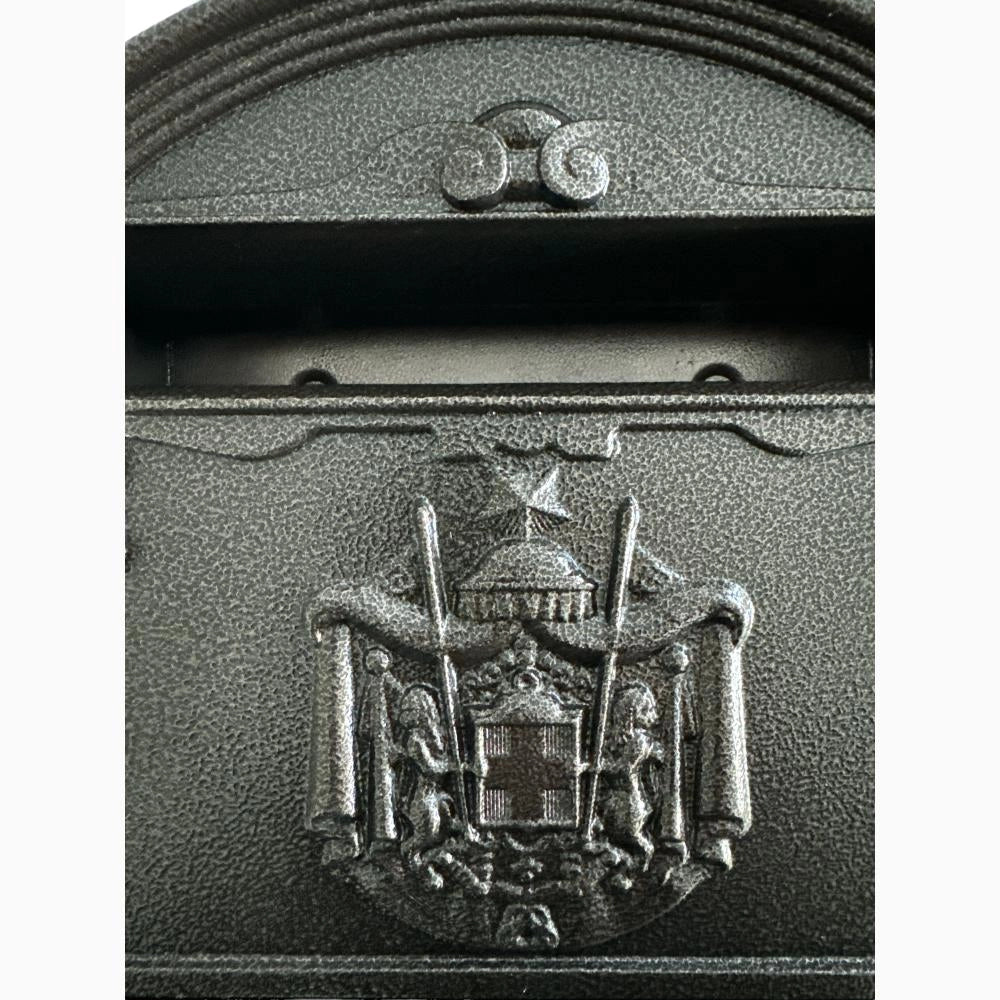 Cassetta Postale Portariviste in alluminio 255x88x405H cm Classico Colore Bronzo Martellato