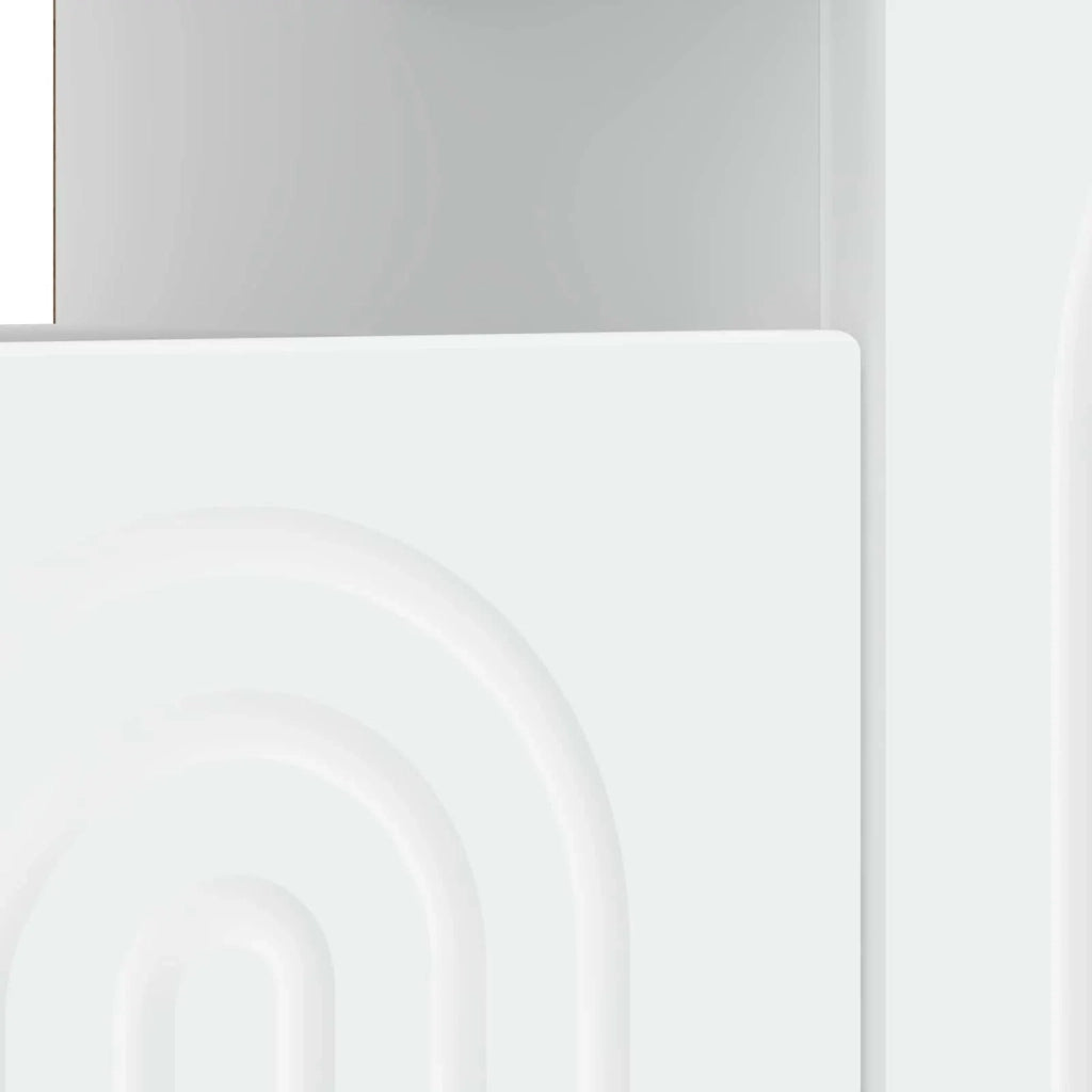Mobile TV LED ALKMAAR 153 x 35 x 43 cm Bianco 896245
