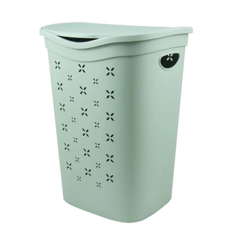 Portabiancheria da Bagno in plastica colors Verde Belli & Forti 55 Litri