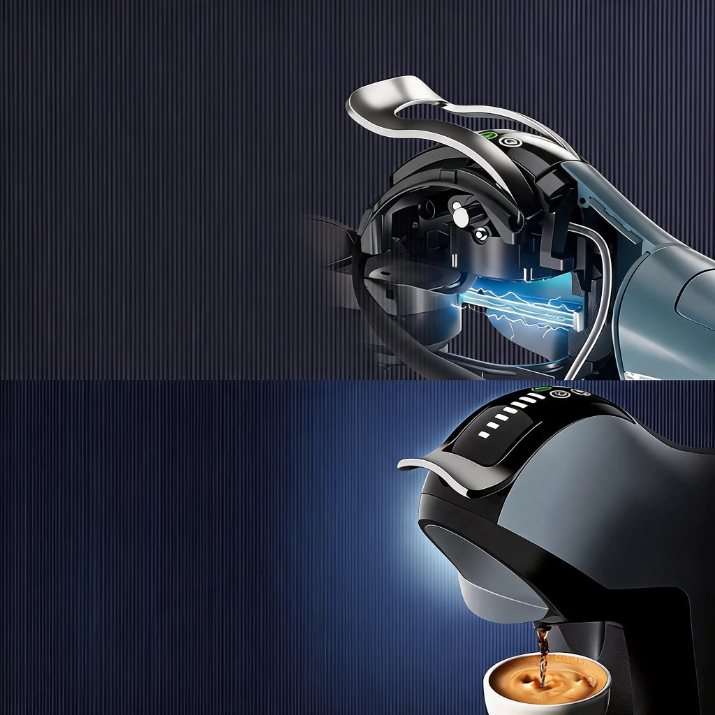 Macchina da Caffè HiBREW H17 4 in 1 20 Bar 1400 W Caldo/Freddo con Touch Screen e Serbatoio 1 L