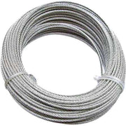 FUNE ACCIAIO INOX Ø 4 mm - rotolo 25 mt