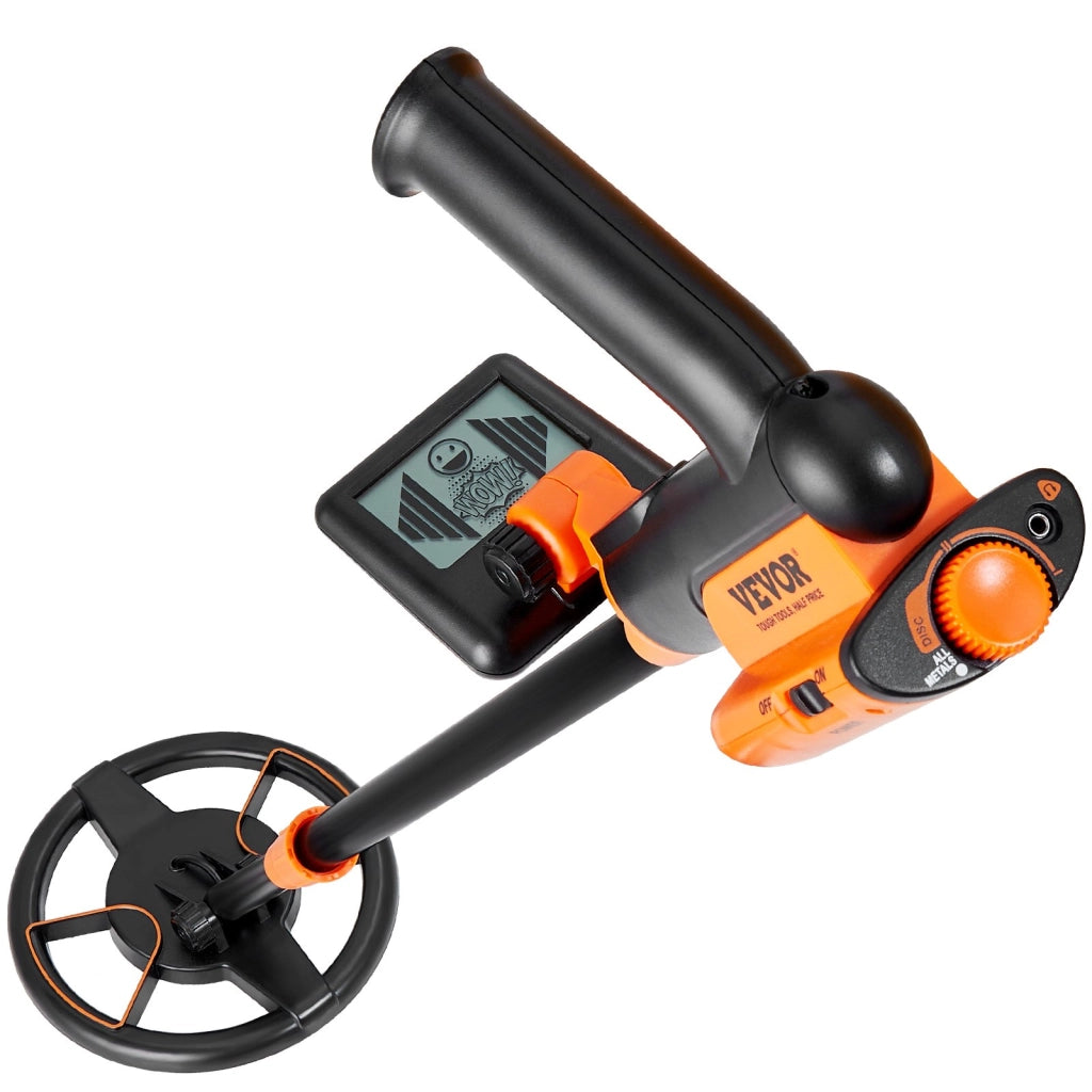 Metal Detector per Bambini TS26 Rilevatore di Metalli Sottoterra Asta Regolabile 66-91cm Bobina IP68 Diametro 15,2cm 7,6-9,6V Portatile