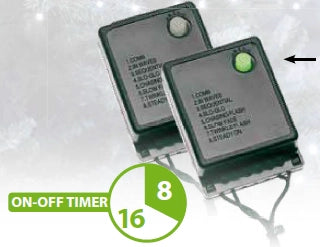 Catena lineare TLE 300 LED BIANCO 2+12,5m