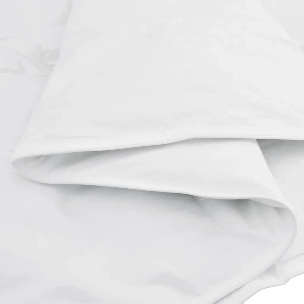 Duvet Estivo Bianco 155 x 200 cm Piuma 42007629