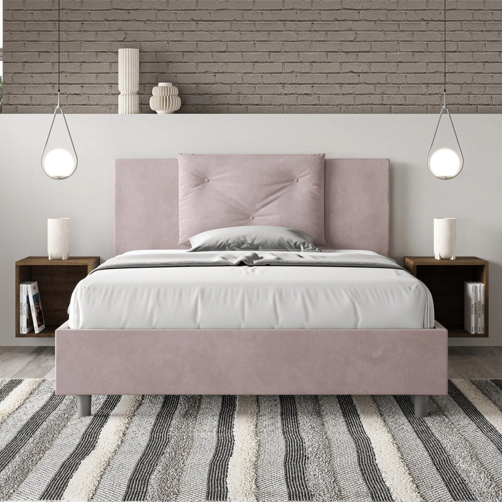 Letto Matrimoniale Extra Large 190x210 cm Senza Rete Appia Glicine