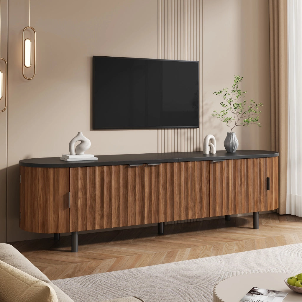 Mobile porta TV 170 cm colore noce a 5 ante