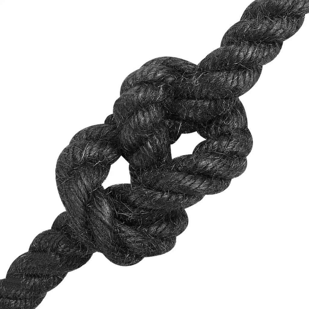 Corda | Fune di Juta 12 Nero 100% juta Tossa