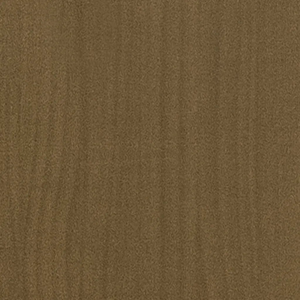 Fioriera Giardino-Vaso da Esterno-Contenitore per Piante Marrone Ambra 31x31x70 cm Legno Massello Pino