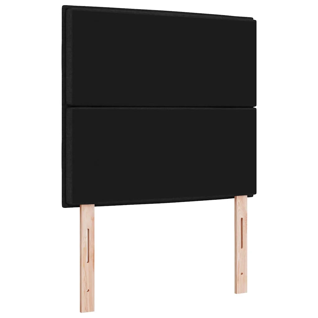 Testiera | Testata Nero 80 cm Tessuto