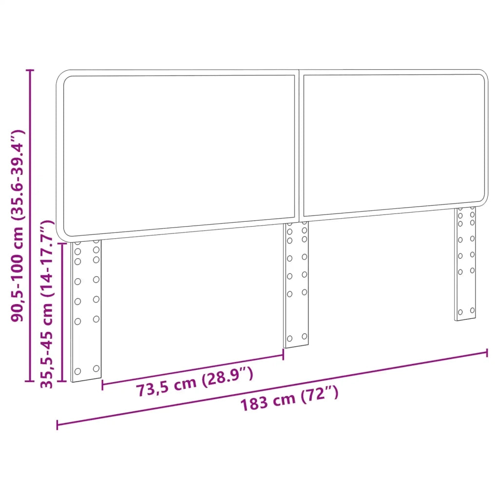 Testiera | Testata Bianco Legno multistrato