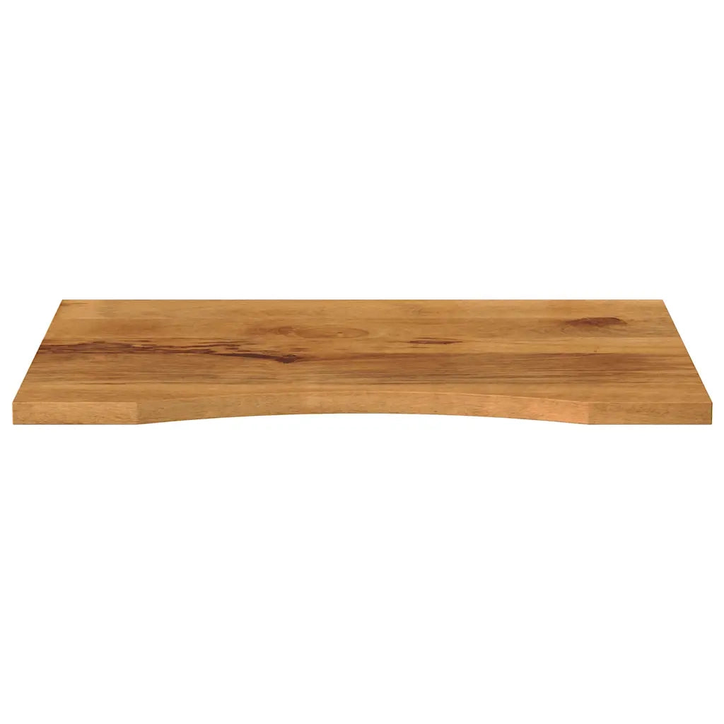 Dessus de bureau avec courbe 100x50x2,5 cm manguier massif brut