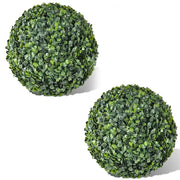 Sfere di Bosso Artificiale 2 pz 35 cm 275388