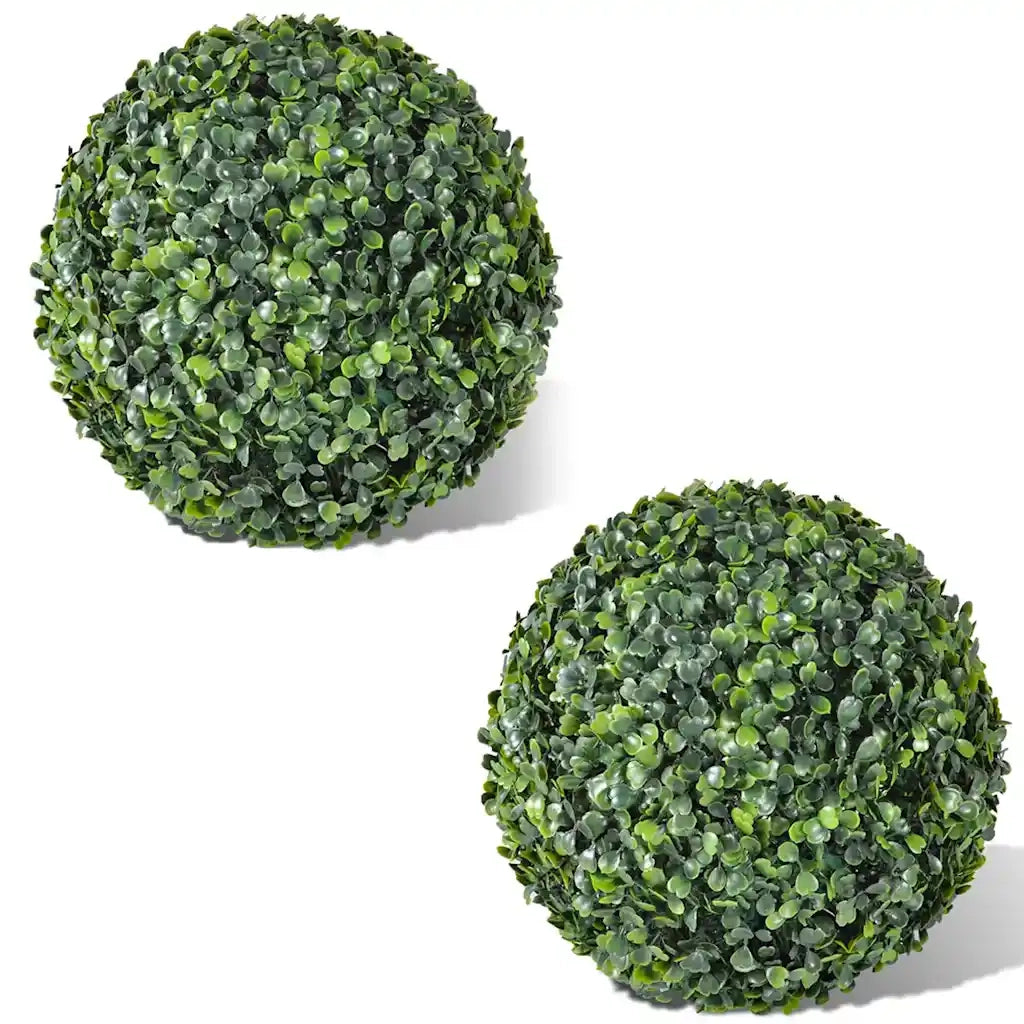 Sfere di Bosso Artificiale 2 pz 35 cm 275388