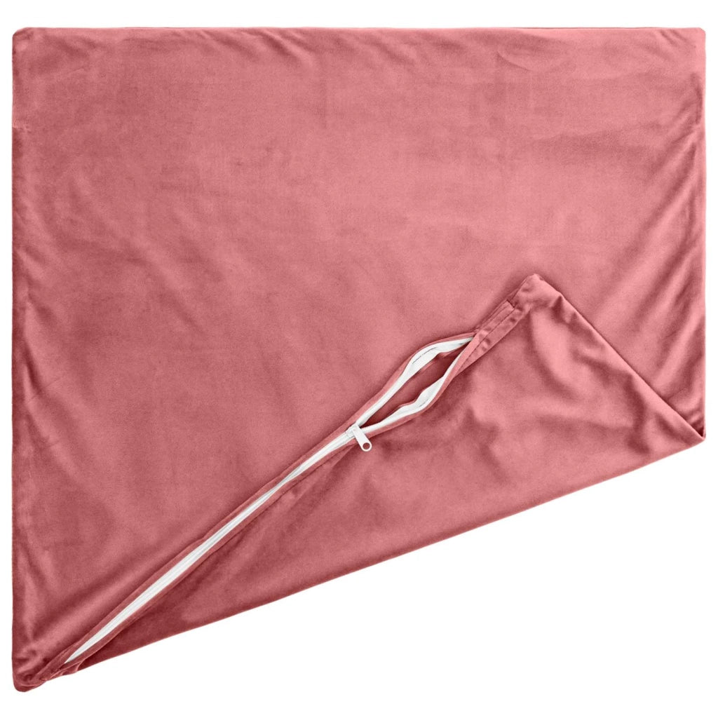 Federa 2 pcs HEERLEN Rosa 80 x 80 cm Velluto 913529