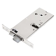 Serratura Metallo Infilare 86502 Yale B.q Inox F.mm 22 F.ovale M3 con Scr