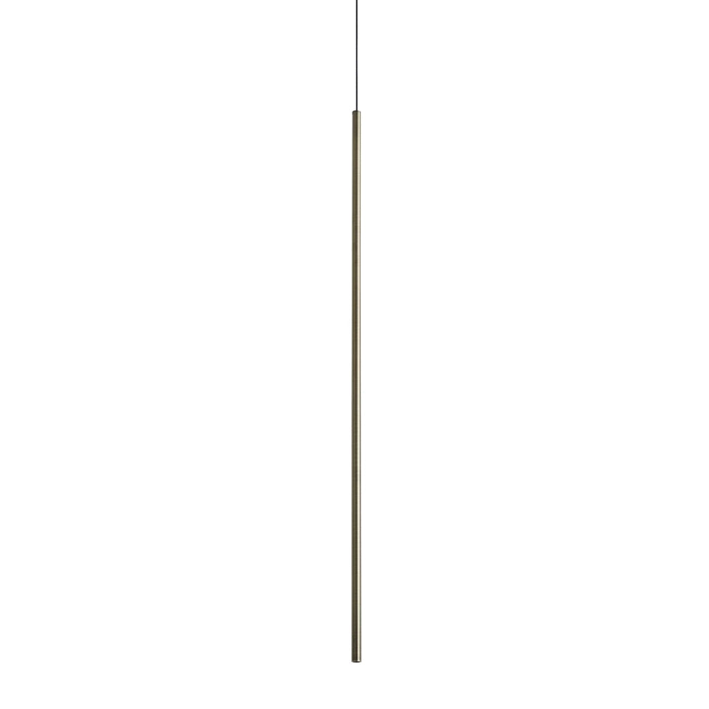 Lampada A Sospensione Look 3.5W Luce Calda Ottone Regolabile Ideal Lux
