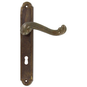 BL MANIGLIA OTTONE BRONZATO BAROCCO Q.8/70- 4,0 blister