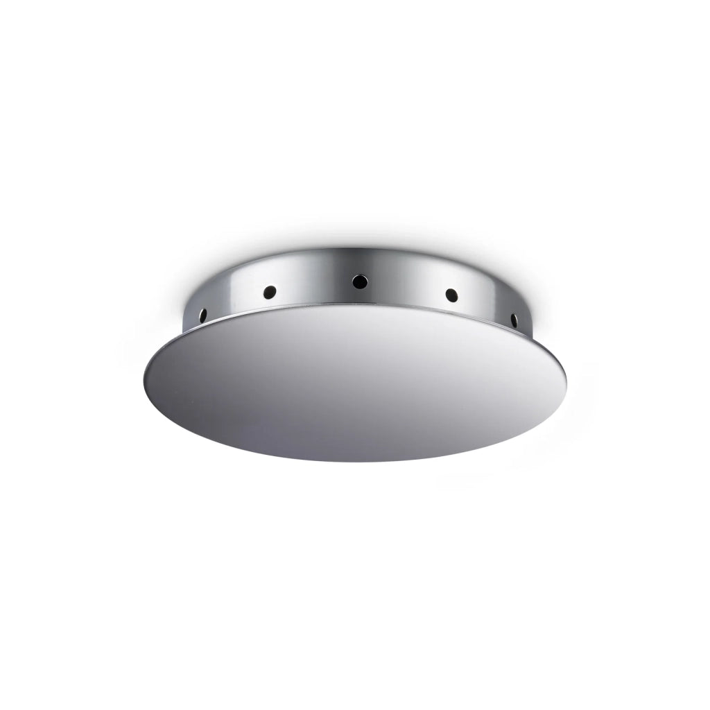 Rosone Magnetico Collezione ROSONE Cromo Ø18 Cm Altezza 3 Cm Ideal Lux