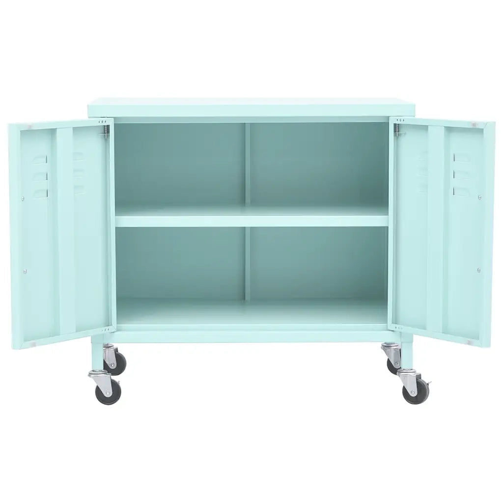 Armoire de rangement Menthe 60x35x56 cm Acier