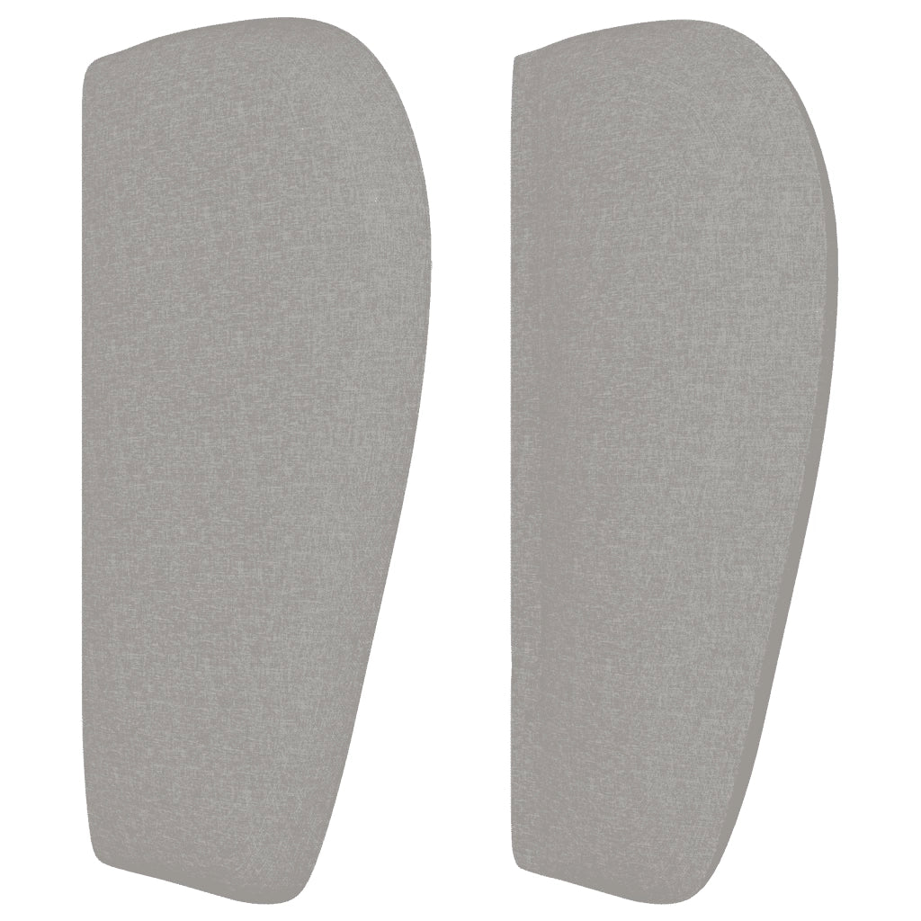 Giroletto a Molle con Materasso Grigio Chiaro 200x200cm Tessuto 3126509