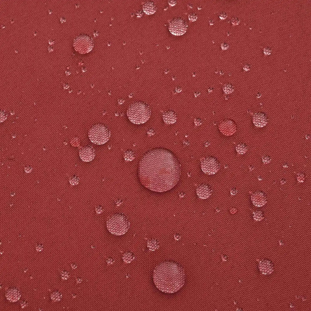 Cuscino con cuscino HEERLEN 2 pz Rosso Vino Poliestere 926260