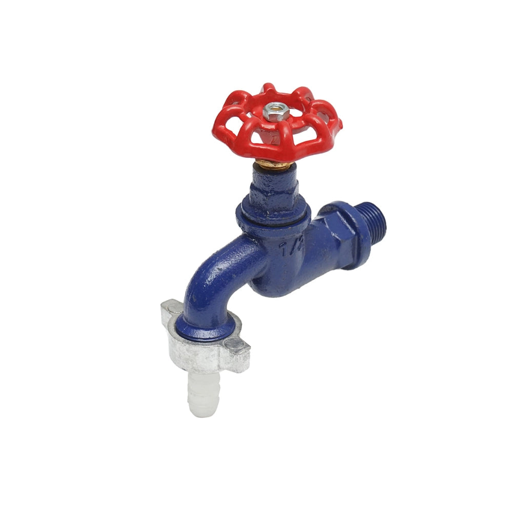Rubinetto per acqua a doppio servizio con valvola 1/2