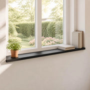 Soglie per finestre 2 pz Nero 120 x 25 x 2 cm 42048348
