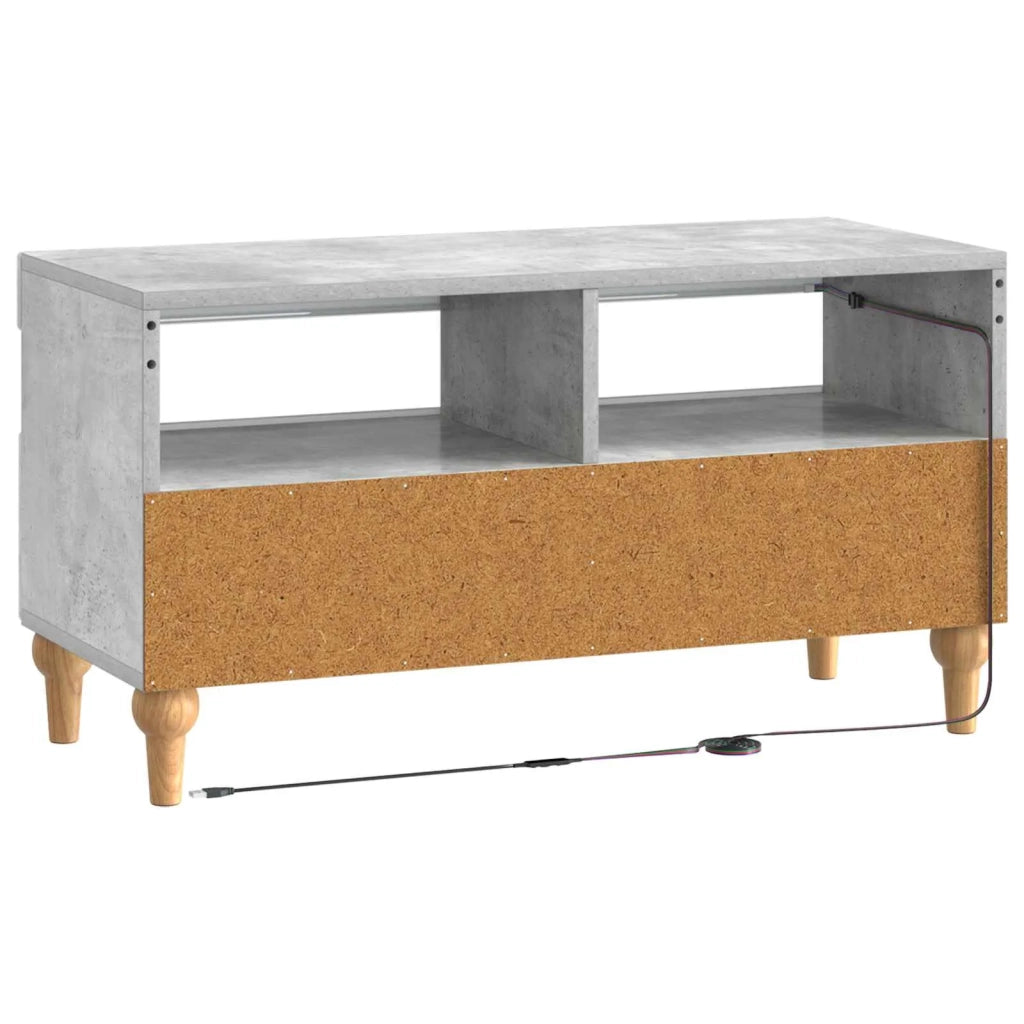 Mobile TV LED ALKMAAR 81 x 35 x 43 cm Grigio Cemento 896338