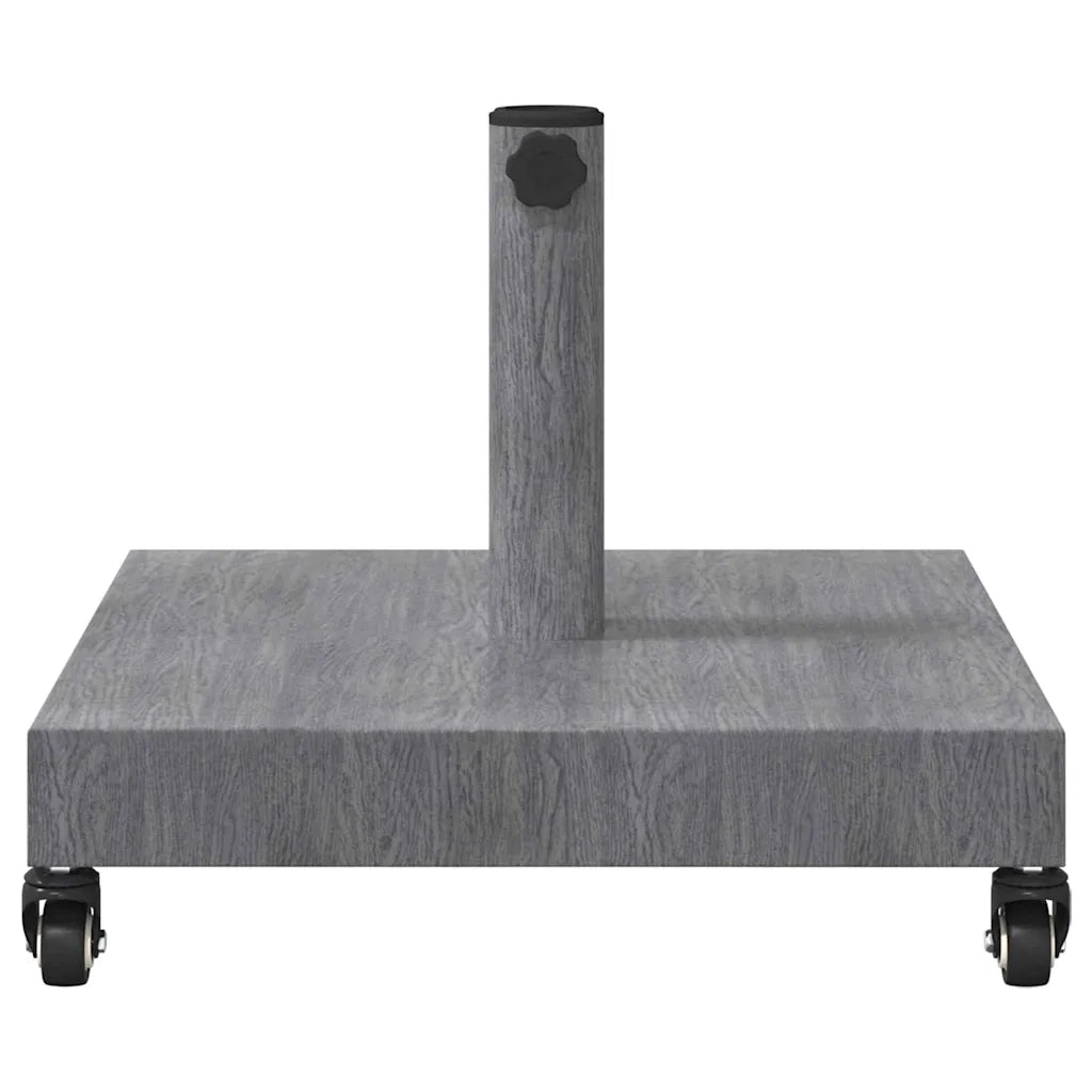 Base per ombrellone Aspetto Legno Grigio Scuro CFW8548195