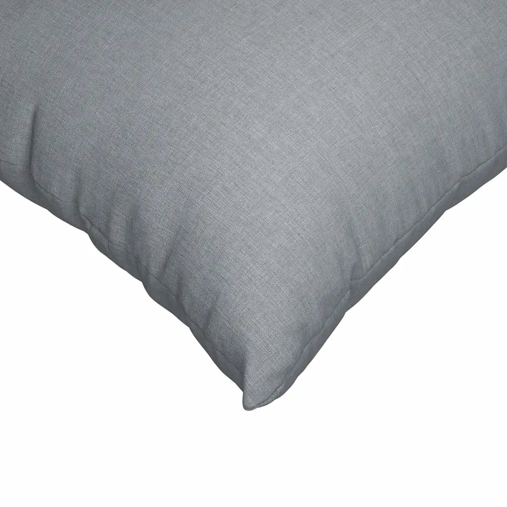 Cuscini da Divano 2 pcs Grigio chiaro 60 x 60 cm Tessuto 42013997
