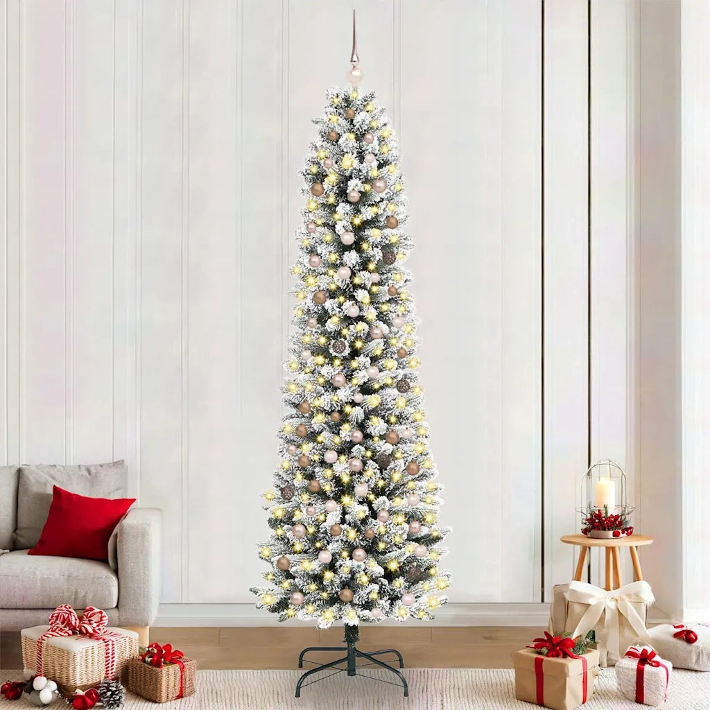 Albero di Natale artificiale Bianco 240 cm 3396127