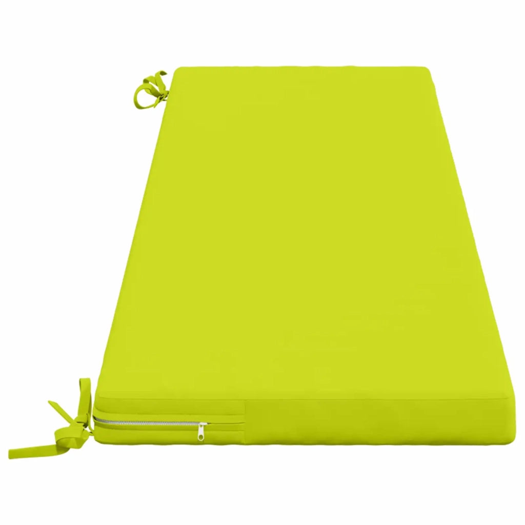 Cuscino per panchina SOEST 100% Poliestere Verde brillante. 948992