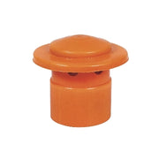 TESTA ESALATORE ARANCIO- Diam. 63- ESCLU- pezzi 1