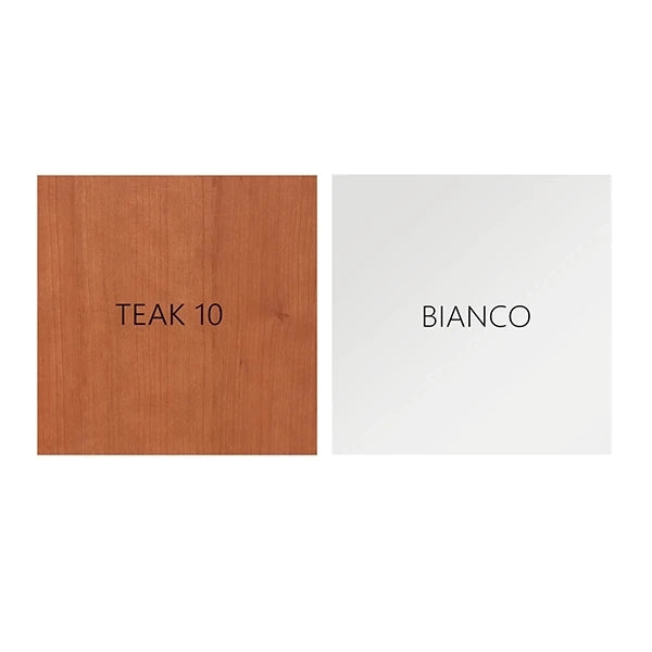 Sottolavello a 3 ante pieghevole 120×50 – Teak top inox