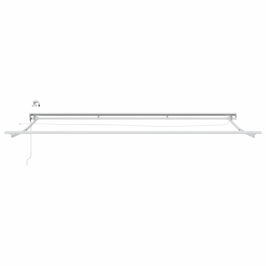 Tettuccio Elettrico Retrattile Antracite e Bianco 5 x 3 m 3421434