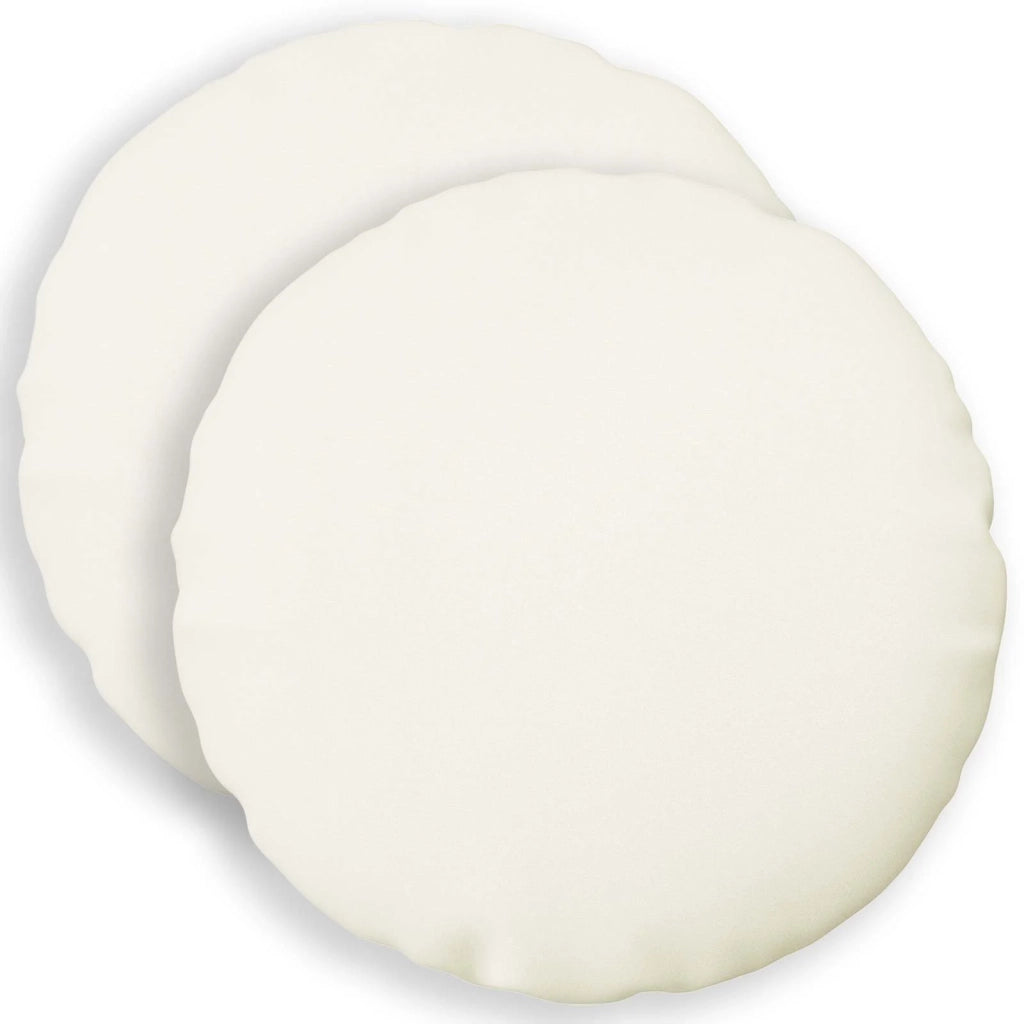 Cuscino con cuscino HEERLEN 2 pz Bianco Tessuto 928681