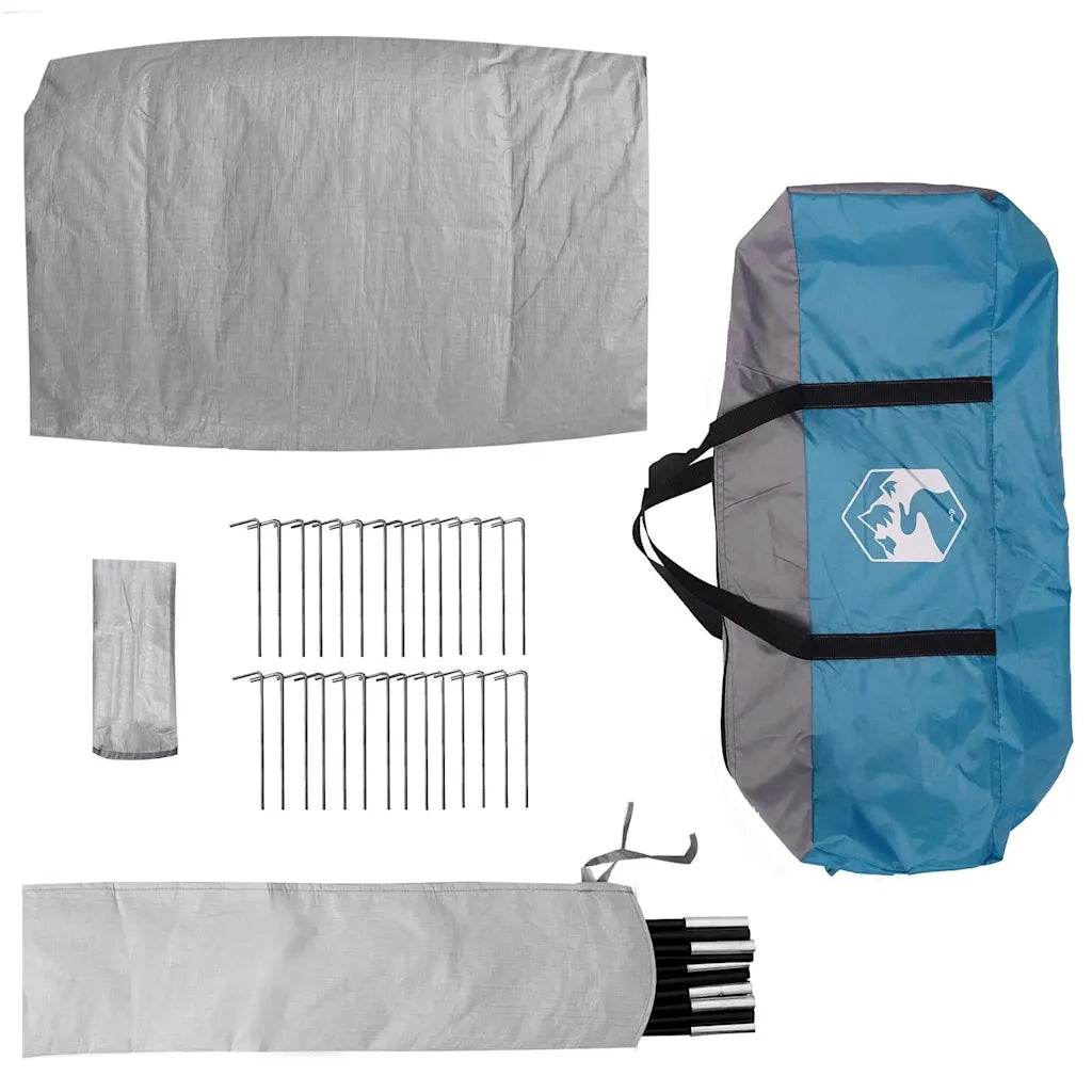 Tenda Familiare 20 persona Blu taffetà Impermeabile 42001155