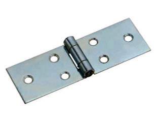 CERNIERE LUNGHE CON PERNO FISSO ART.122- - mm.35x180x2,0 - 24 pezzi ALDEGHI
