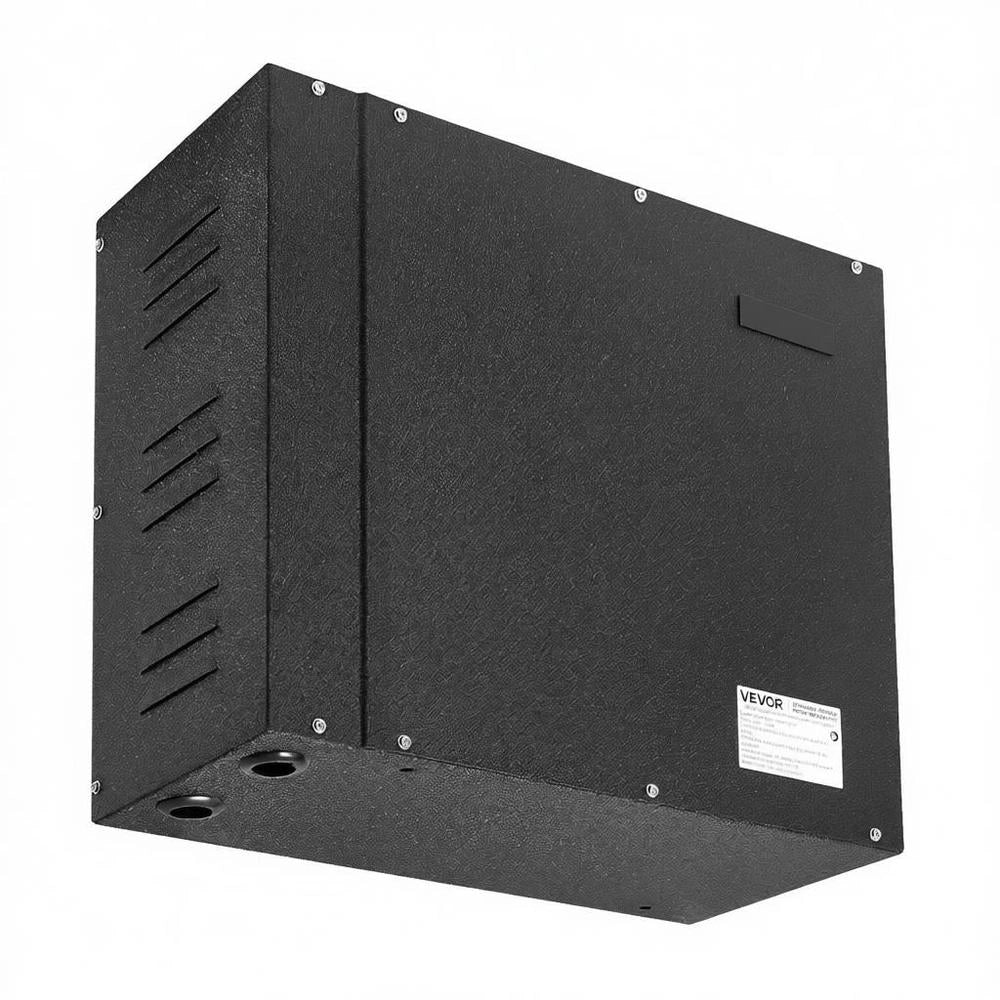 Generatore Vapore Sistema Doccia 7.5KW Controller Sauna SPA Domestica Scarico Automatico Secco Sovrapressione Nero