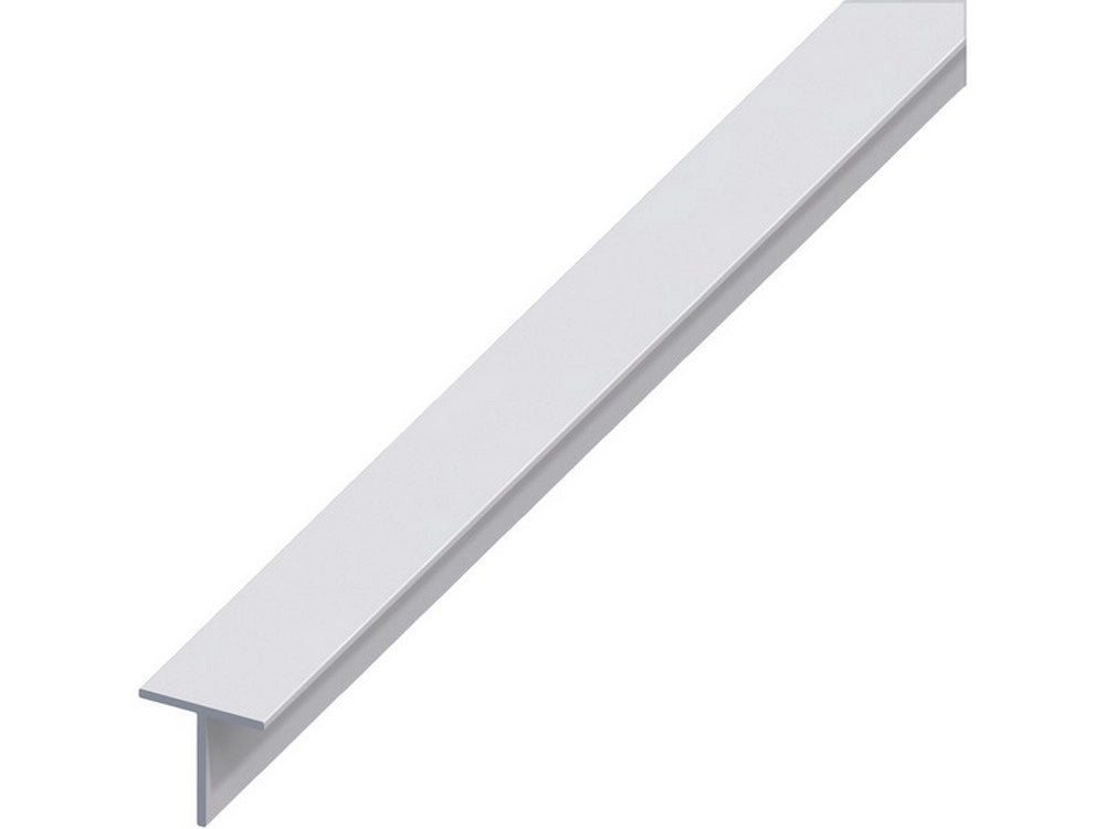 5pz profilo a t alluminio argento satinato mm. 30x15x1,5 mt. 1 cod:ferx.vit53686