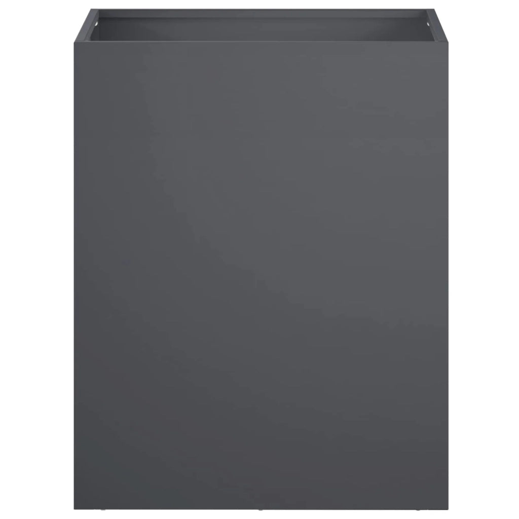 Vaso da giardino 2 pz Antracite 40 x 30 x 40 cm 8005475