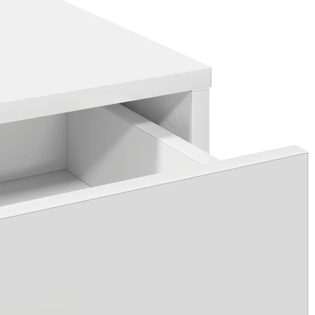 Tavolo da Trucco Bianco 50 x 41 x 135 cm Legno ingegnerizzato 865091