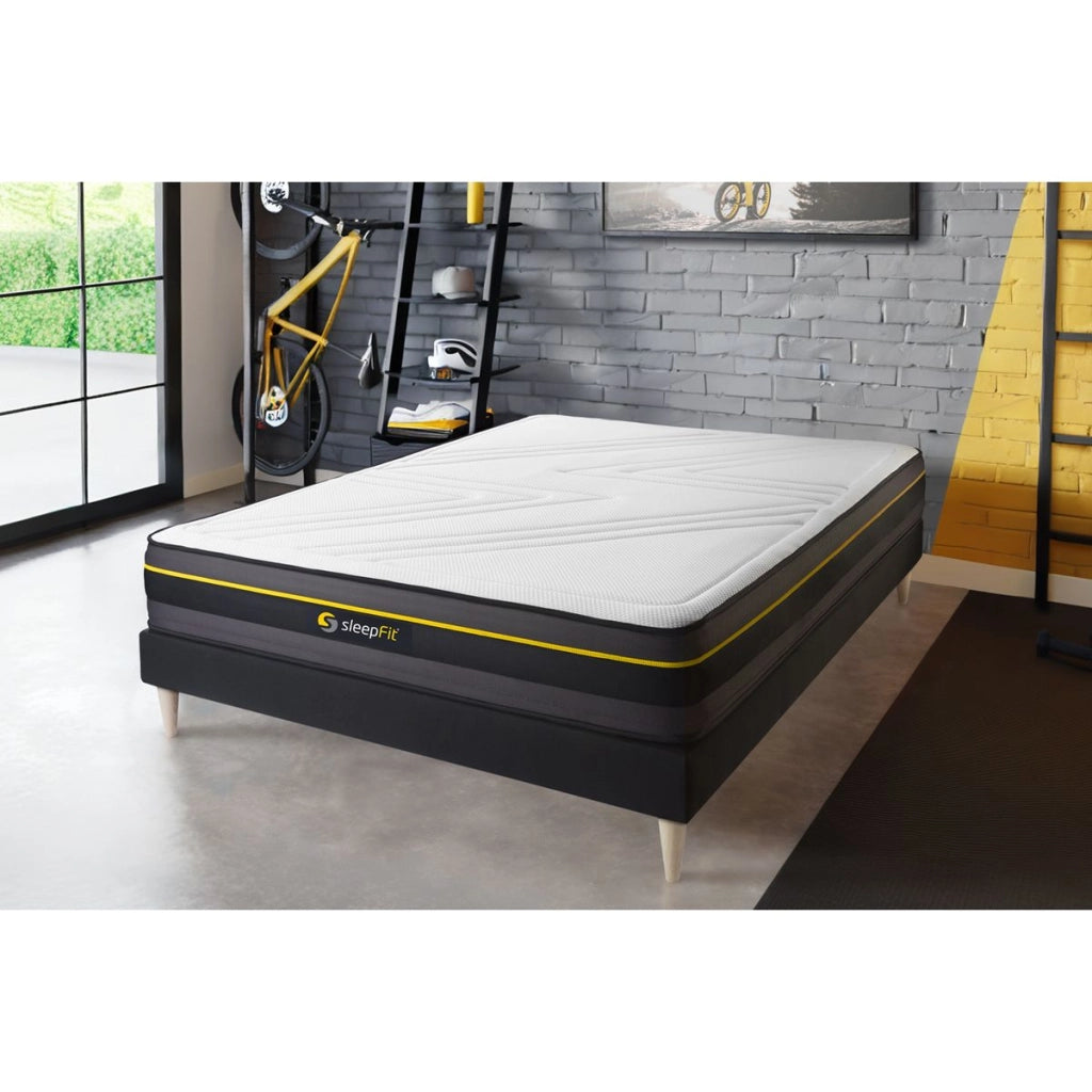 Kit rete e materasso ACTIVE 120x190cm - Spessore : 24cm - memory foam - rigido