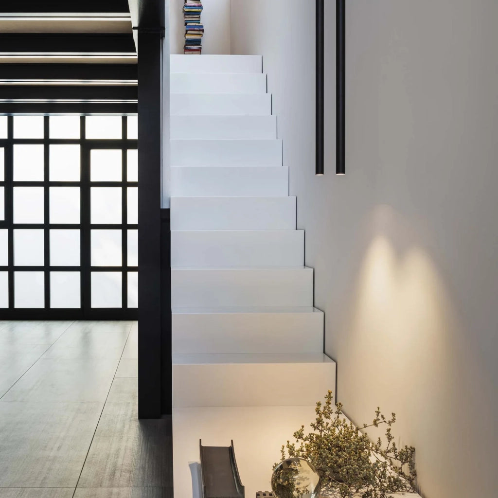Lampada A Sospensione LOOK LED 3.5W Luce Calda Nero Altezza Regolabile Ideal Lux