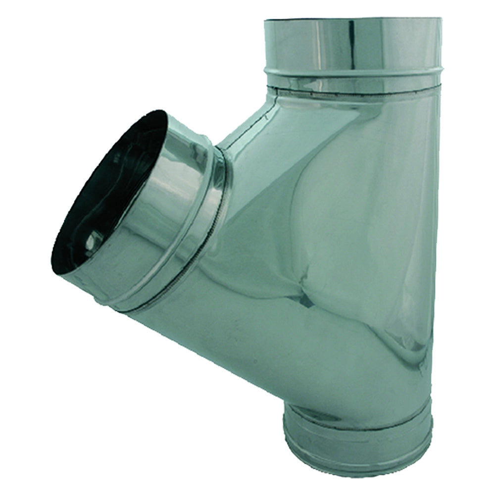 Raccordo a 135° Ee ¸ Kasart Y in Acciaio Inox 20 cm
