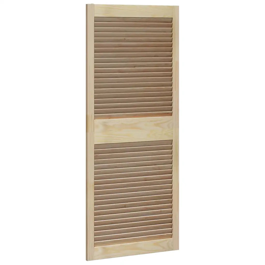 Porta per Armadio 2 pcs Naturale 140,5 x 2,1 x 59,5 cm 42019265