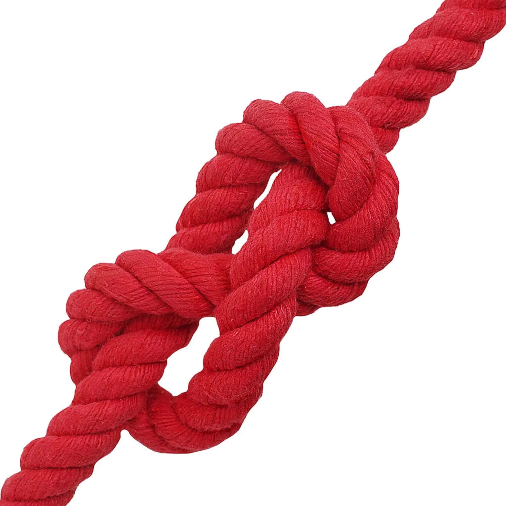 Corda di Cotone 24 mm 50 m Rosso 100% Cotone 42011926