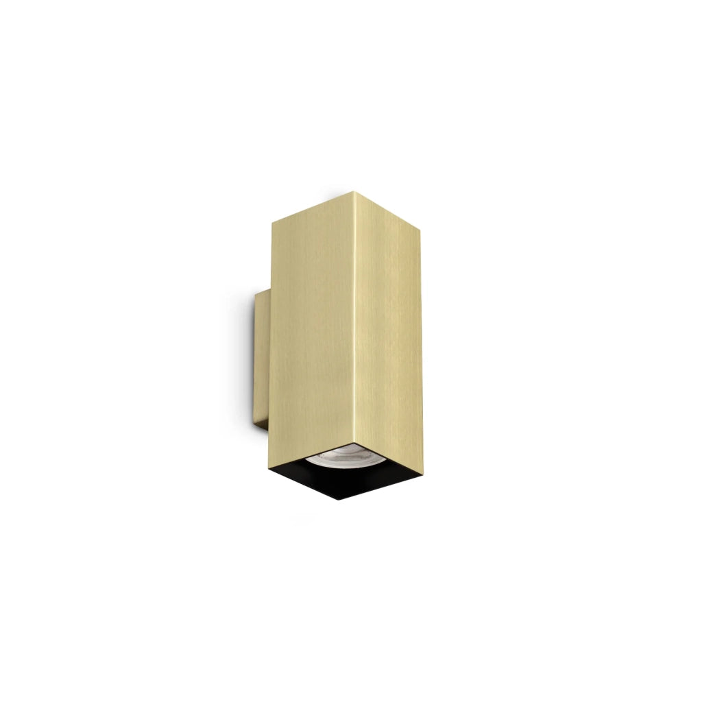 Lampada Da Parete Collezione LOOK 2 Luci Gu10 Ottone Dimmerabile Ideal Lux
